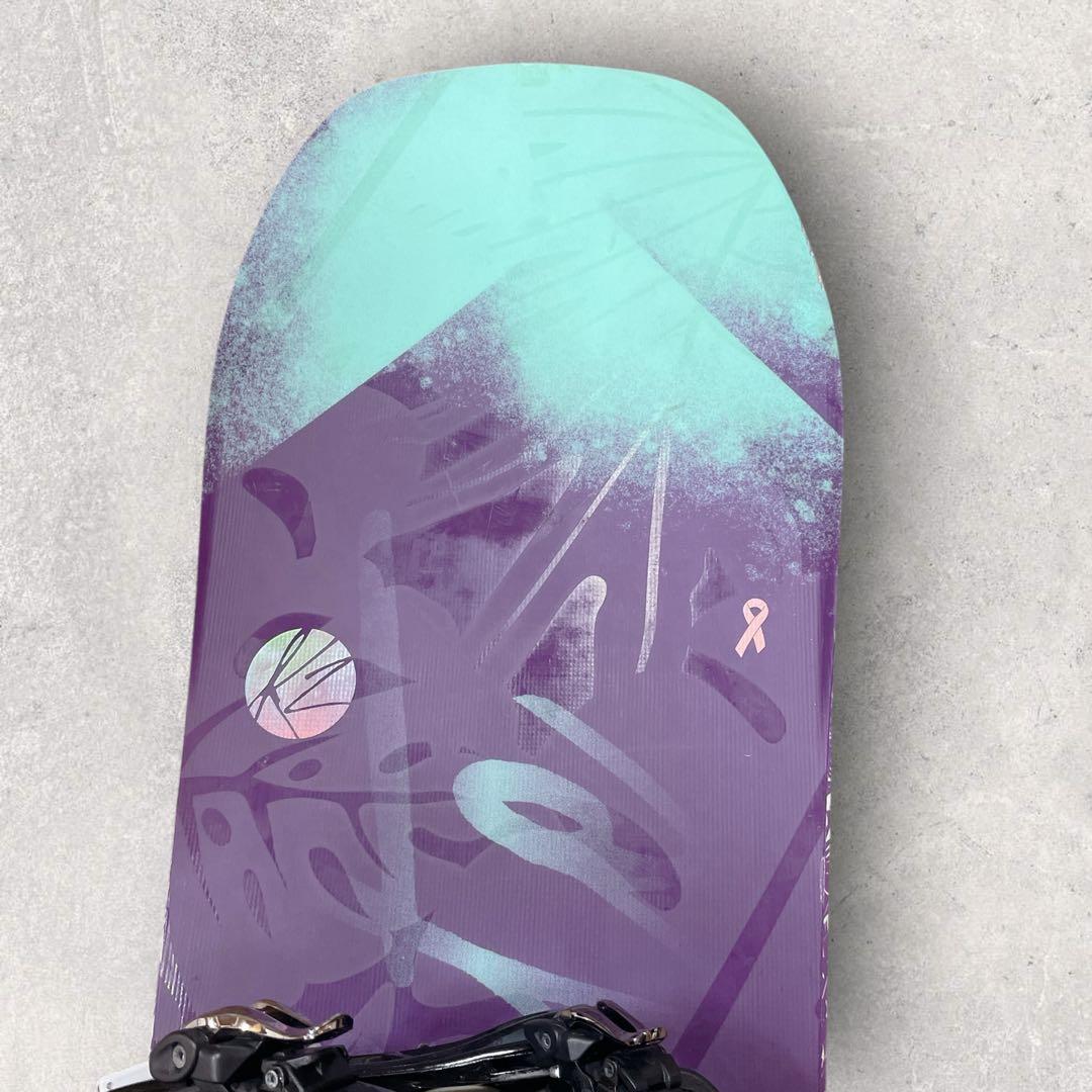 K2 TIMELITE 146㎝+ FLUX GU XS スノーボード2点セット