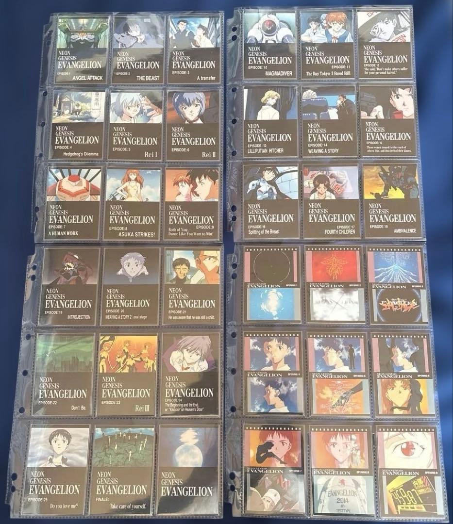 新世紀エヴァンゲリオン カードダスマスターズ　1.2集　劇場版　まとめ売り