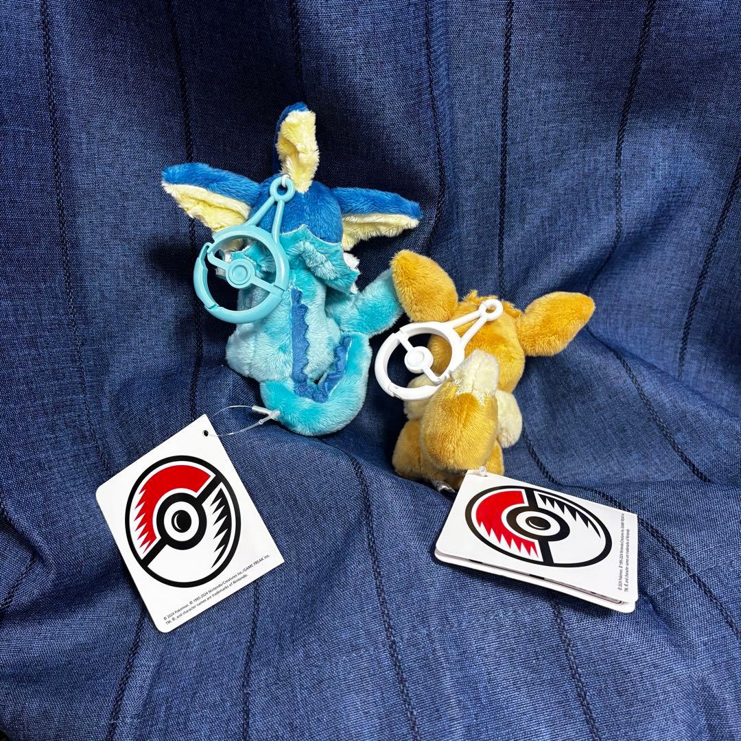 イーブイ　コレクション Eevee カラビナ　ぬいぐるみ　ポケモンセンター