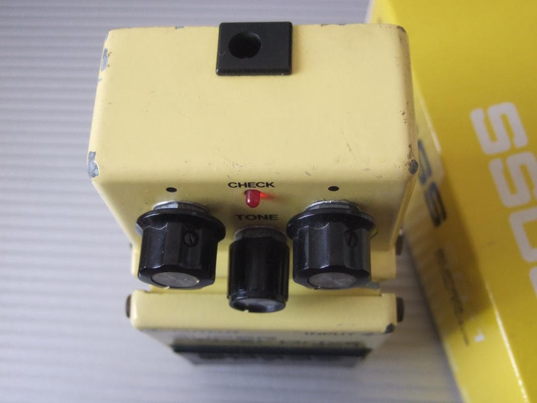 発売初月 81年2月 銀ネジ A基板 NEC C4558C Boss SD-1