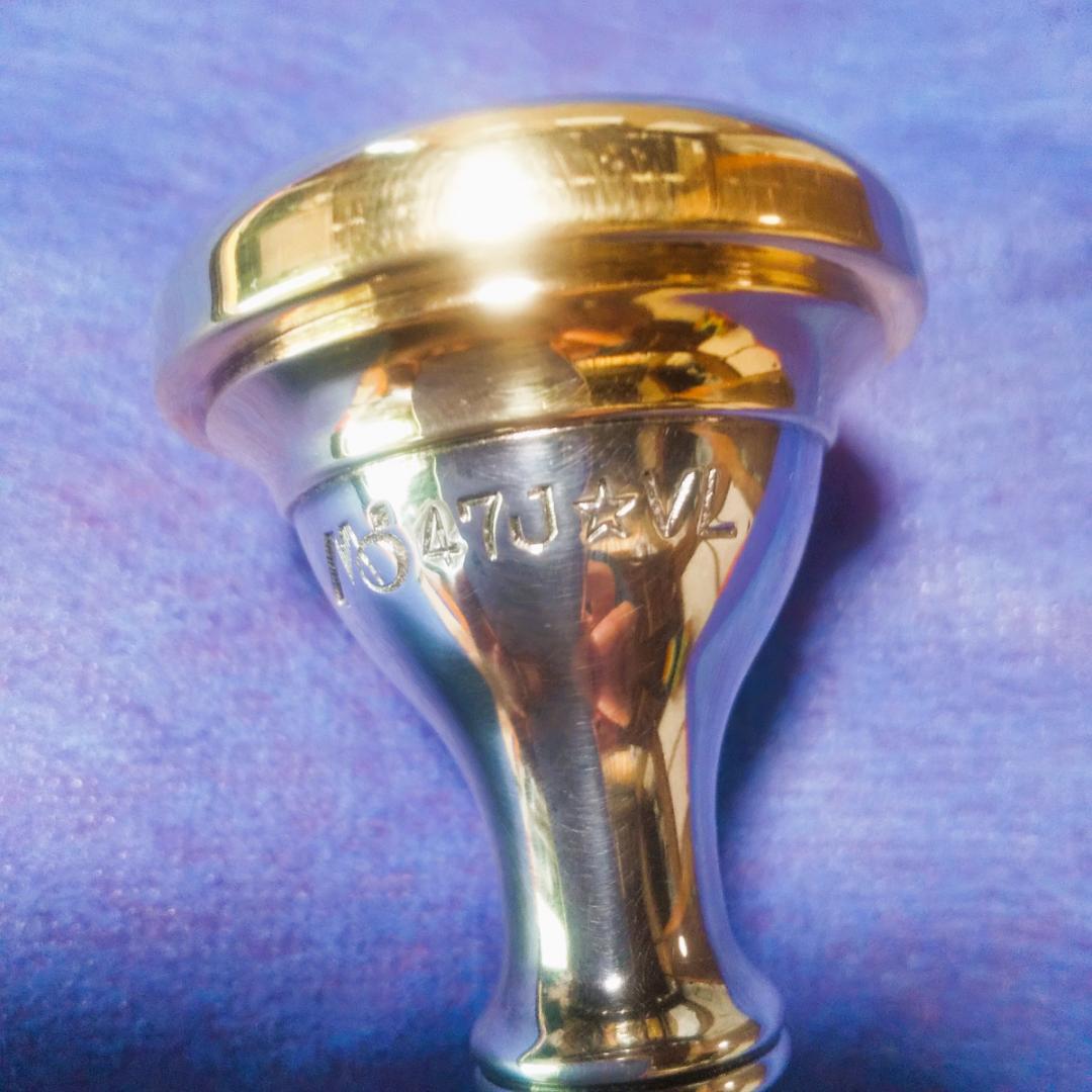 ブラスラボモモ47J☆VLトロンボーンマウスピース細管