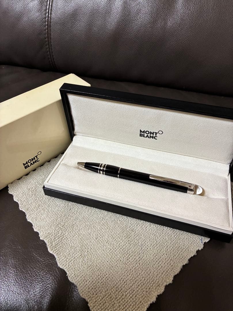 ◾️モンブラン◾️スターウォーカーボールペン◾️ミッドナイトブラック◾️筆記良好◾️化粧箱
