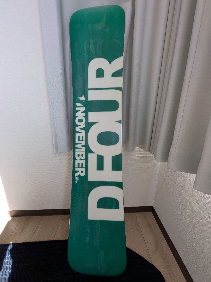 D.FOUR スノーボード ホワイト/グリーン