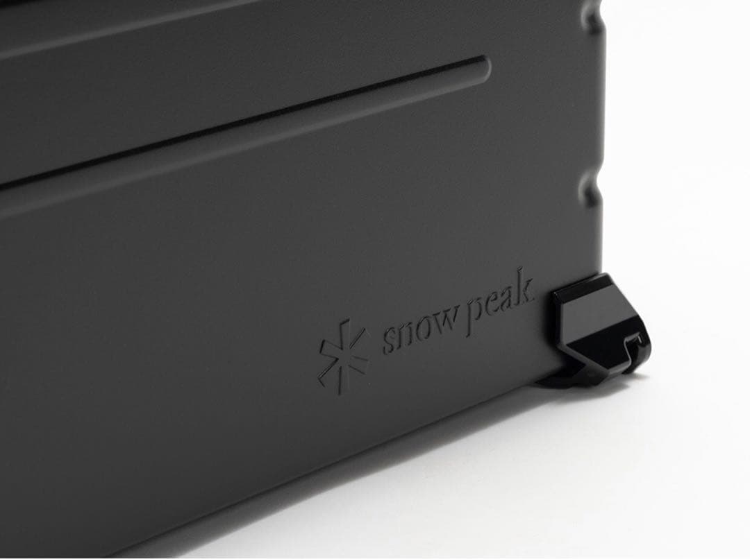 【新品未使用】スノーピーク 雪峰祭 25&50セットシェルフコンテナ ブラック