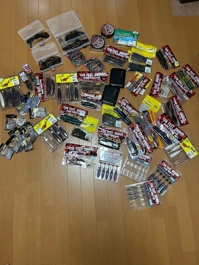 バス釣り引退 10ftu テンフィートアンダー ゲーリー多数