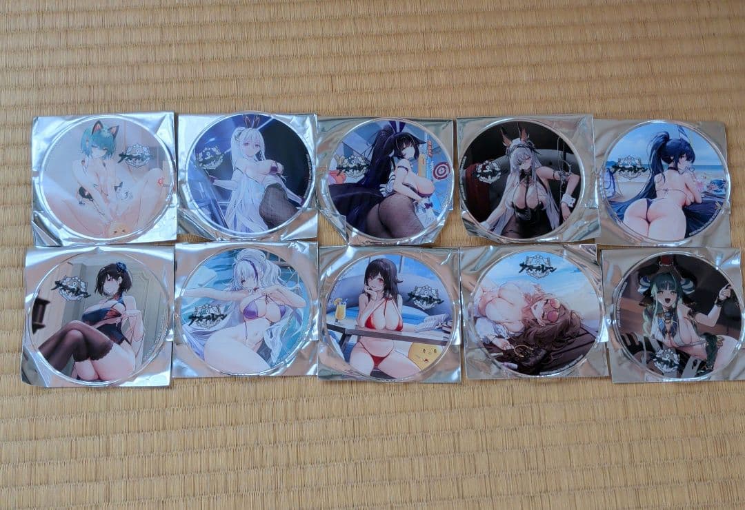 アズールレーン　トレーディングアクリルコースター