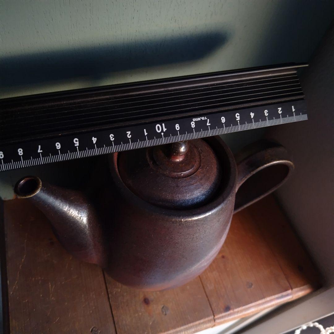 備前焼　急須　後楽窯　堀川南山　ティーポット　茶道具　茶器　岡山伝統工芸品　珈琲