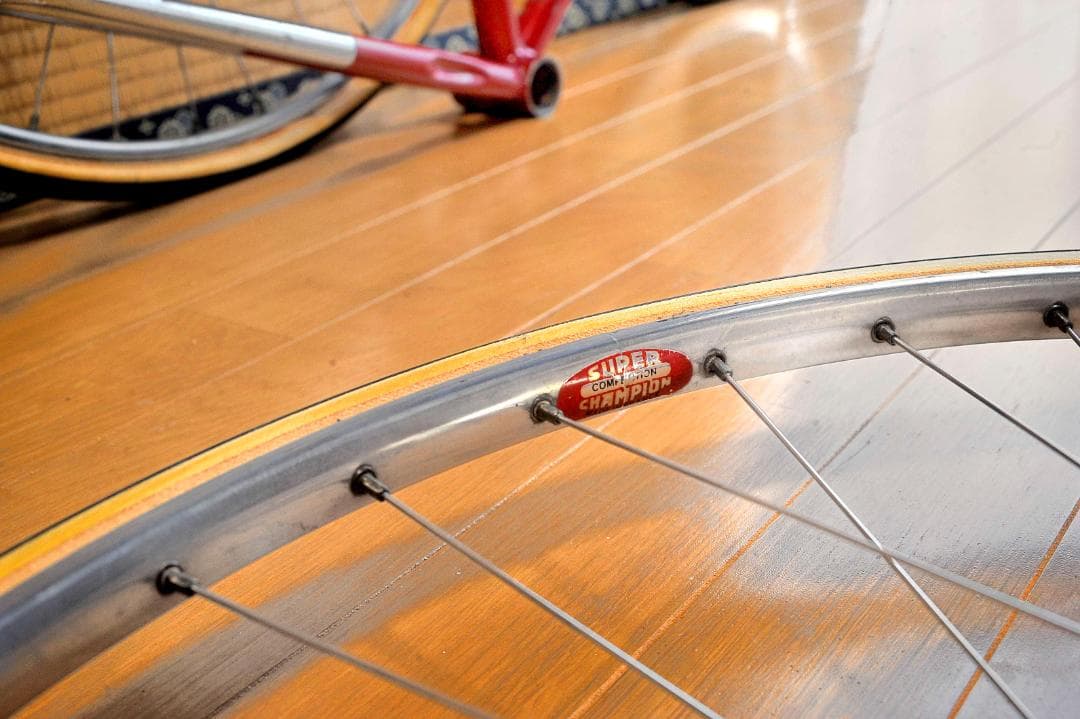 SUPER CHAMPION　&　SHIMANO HAB FRONT完組ホイール