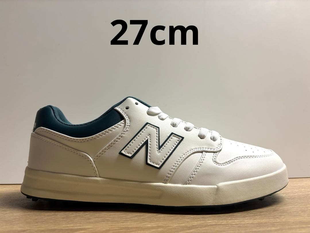 未使用 27cm 2E ニューバランスゴルフシューズUGC480PA ホワイト