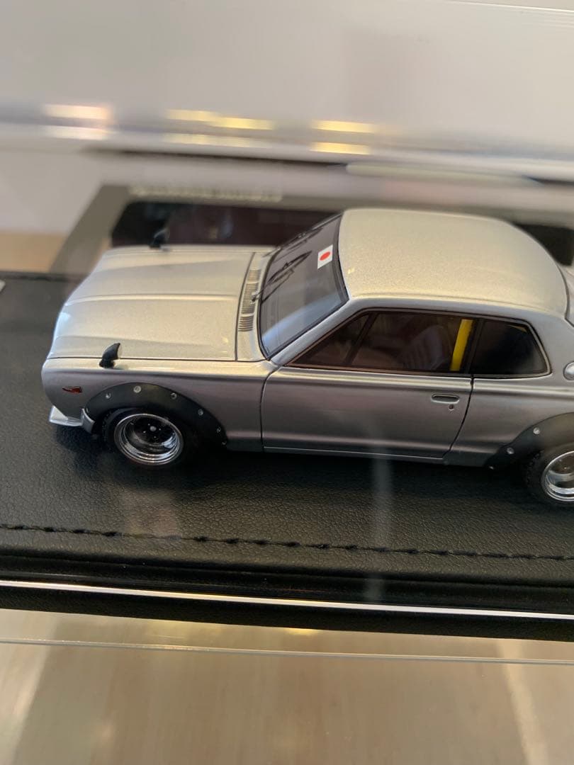 750　IG 1/43 LBWK ハコスカ シルバー　0713