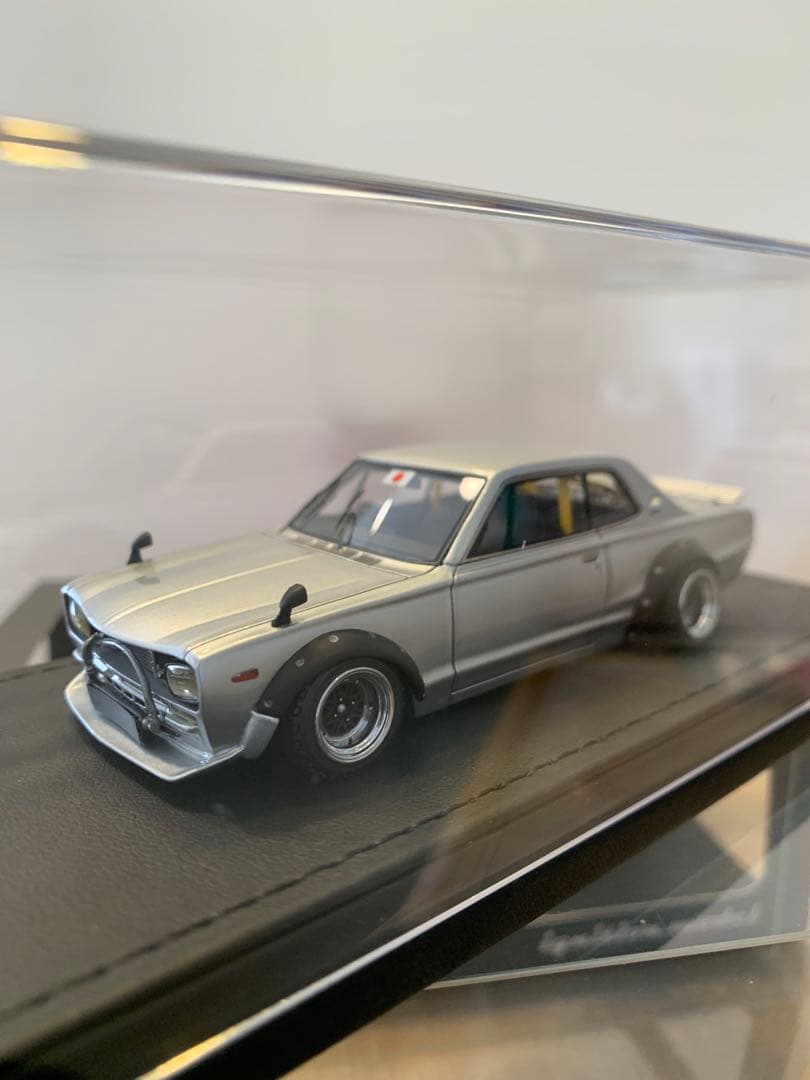 750　IG 1/43 LBWK ハコスカ シルバー　0713