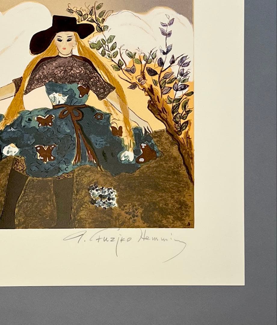 Fujiko Hemming真作保証フジコ・ヘミングFuzjko Hemming