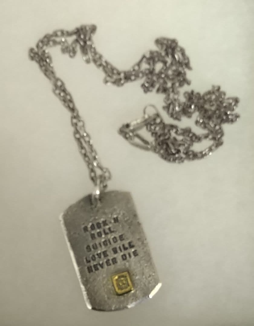 Personal Jesus Bar 氷室京介 Dog Tag ネックレス
