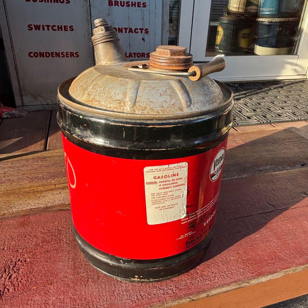 USA VINTAGE VEEDOL 5ガロン缶