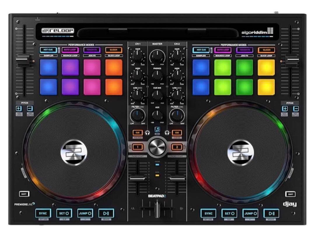 Reloop/PCDJコントローラ BEATPAD2 djay対応