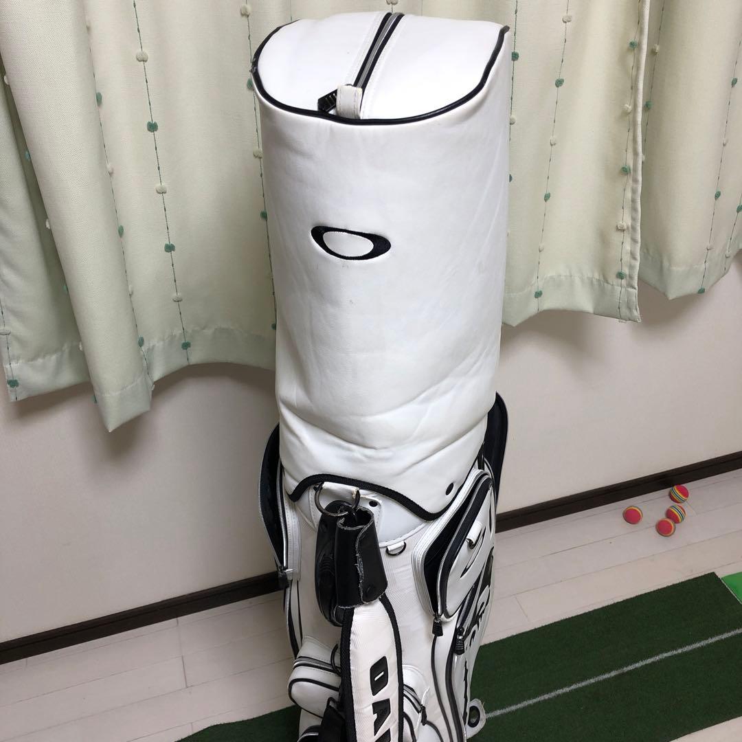 【OAKLEY】オークリースカル柄キャディバック カートタイプ