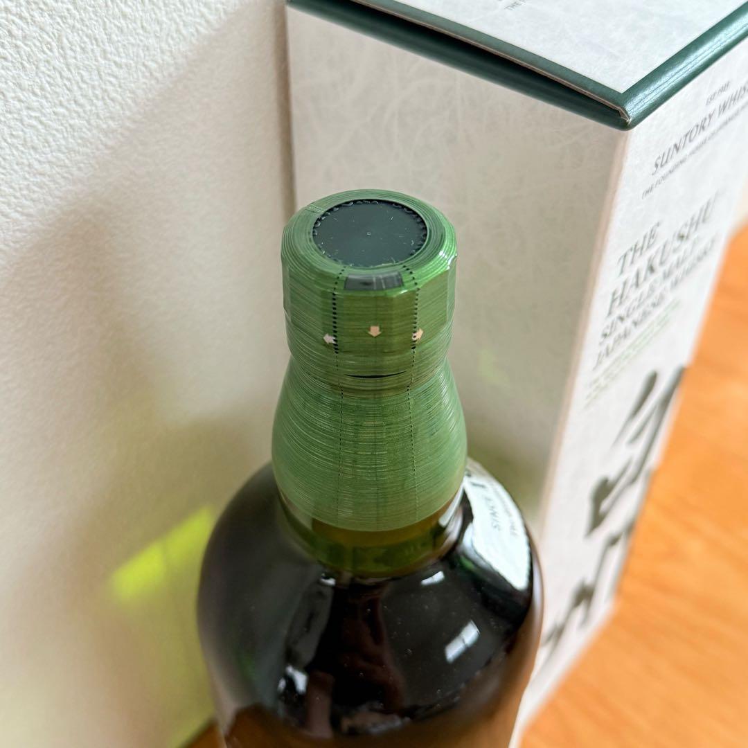 サントリー 白州 シングルモルトウイスキー 【外箱付き】700ml× 1本