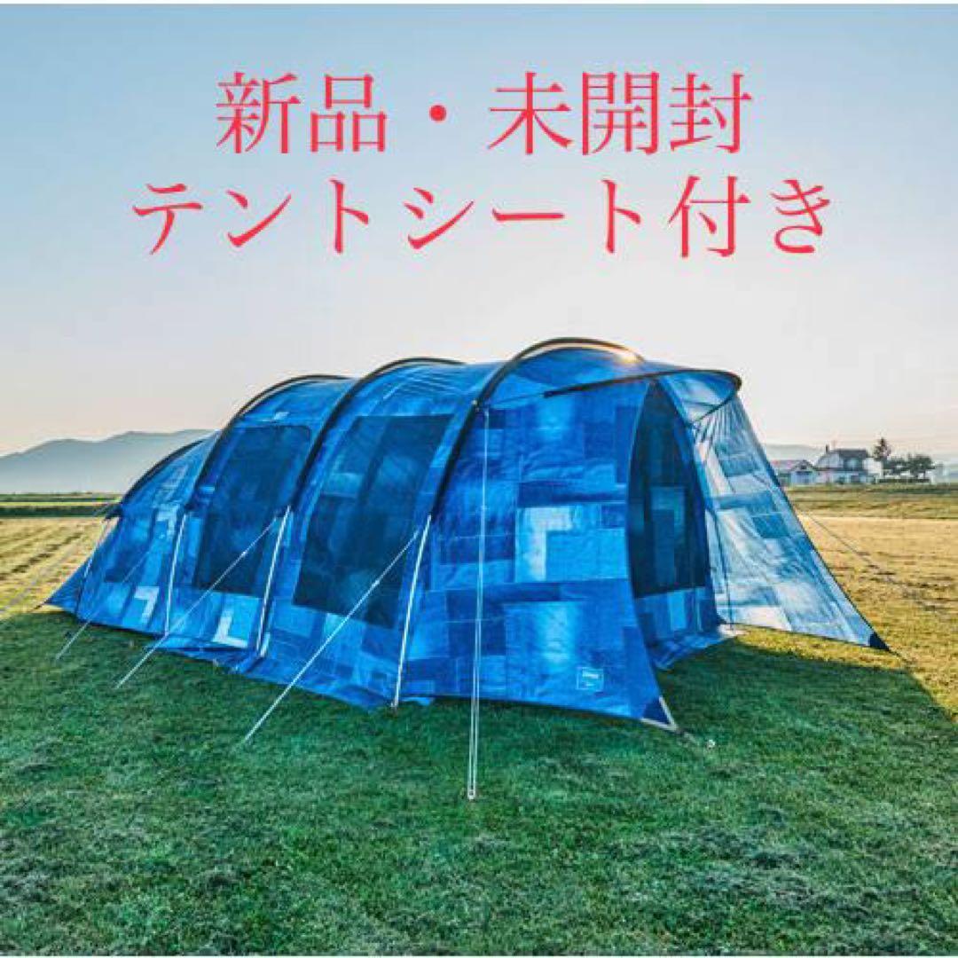 希少 新品 未開封 コールマン インディゴレーベル モンロ テント デニム