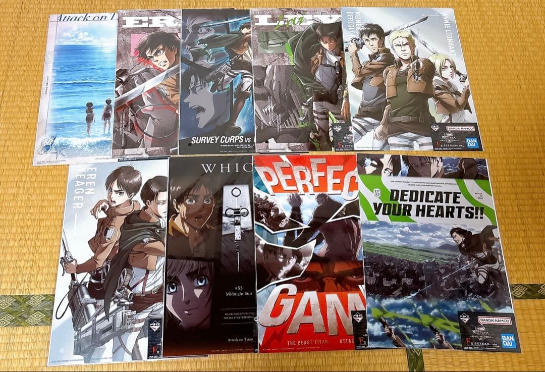 【新品未開封】一番くじ進撃の巨人　ラストワン A B D ➕大量おまけ付