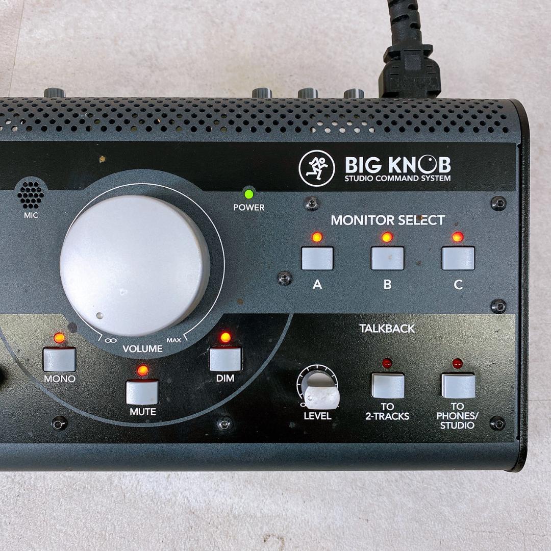 MACKIE BIG KNOBオーディオインターフェイス モニターコントローラー