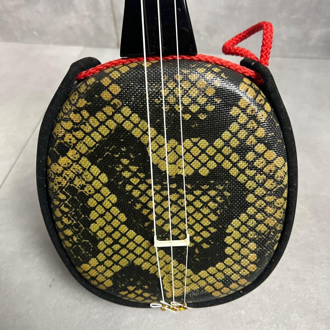 初心者おすすめ　沖縄三線　全長約74cm　女性用　子供用　楽器