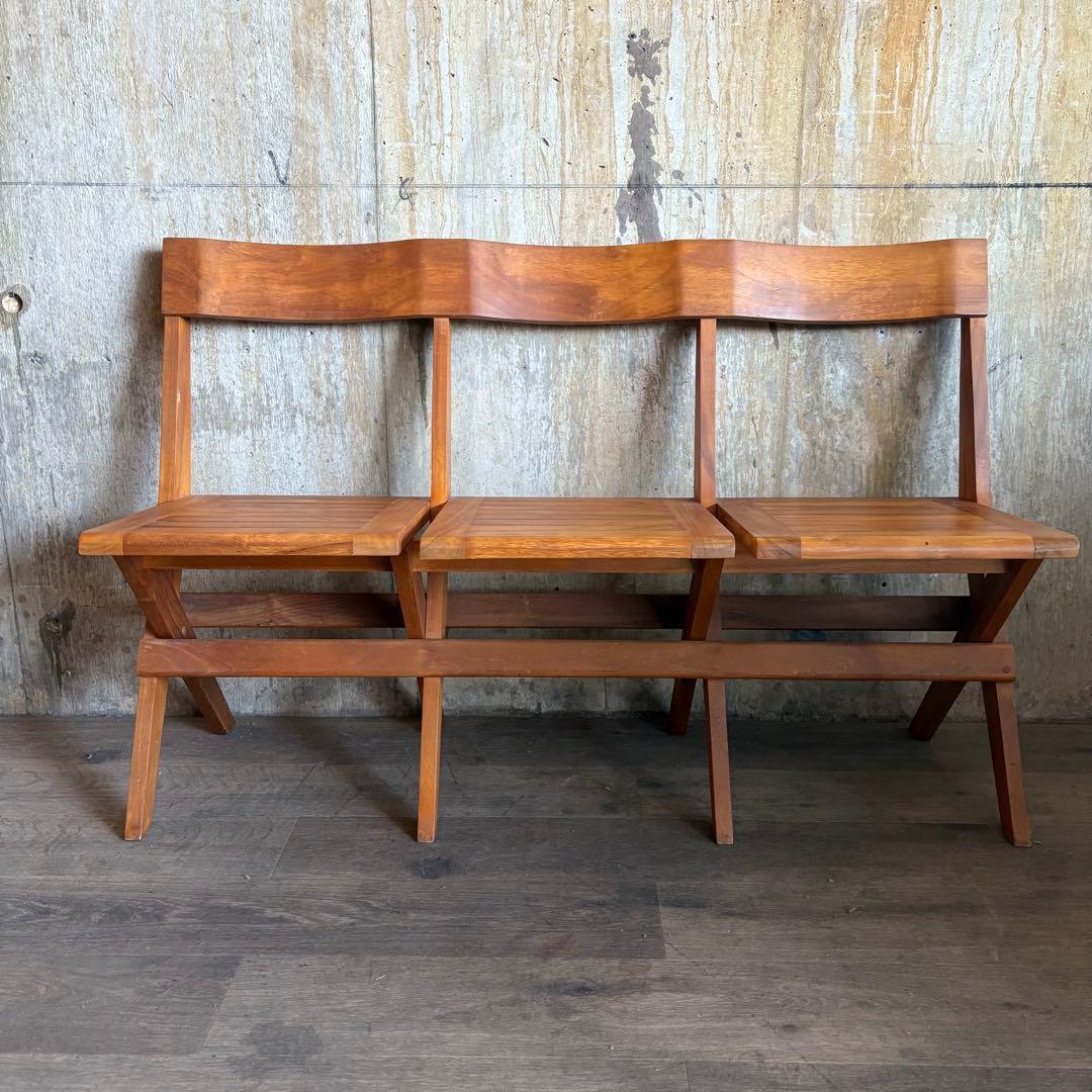 unico PRAD ウニコ　ポラード　フォールディングベンチ　チーク材　廃番