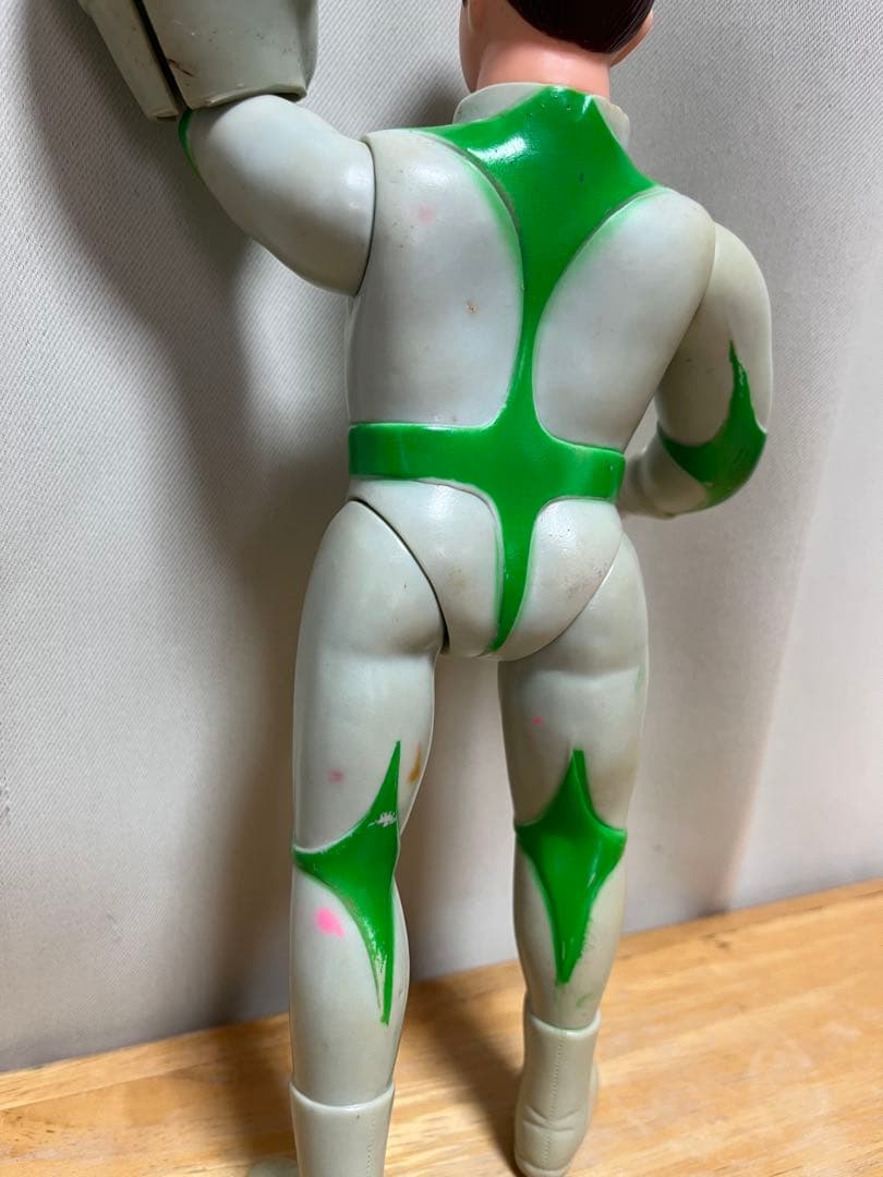 ミラーマン マスク着脱 ソフビ 当時物 レトロ ブルマァク 円谷プロ