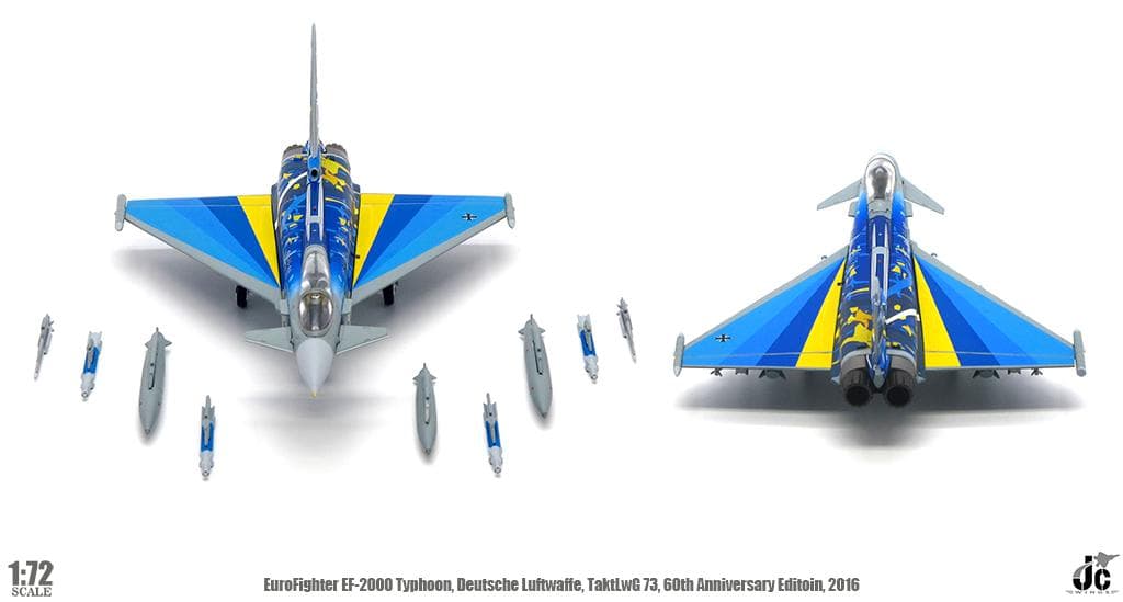 ユーロファイター タイフーン ドイツ 第73戦闘航空団 特別塗装 ダイキャスト