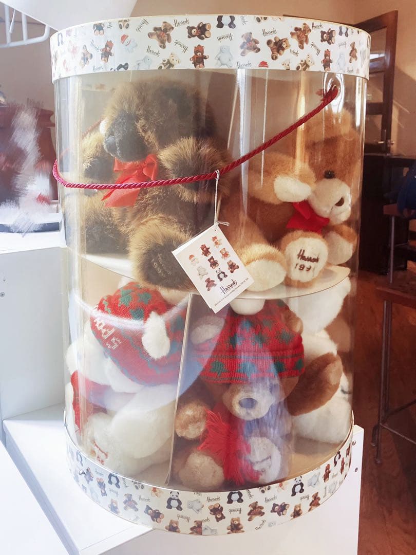 ハロッズ　テディベア　セット　限定　クリスマス　10周年