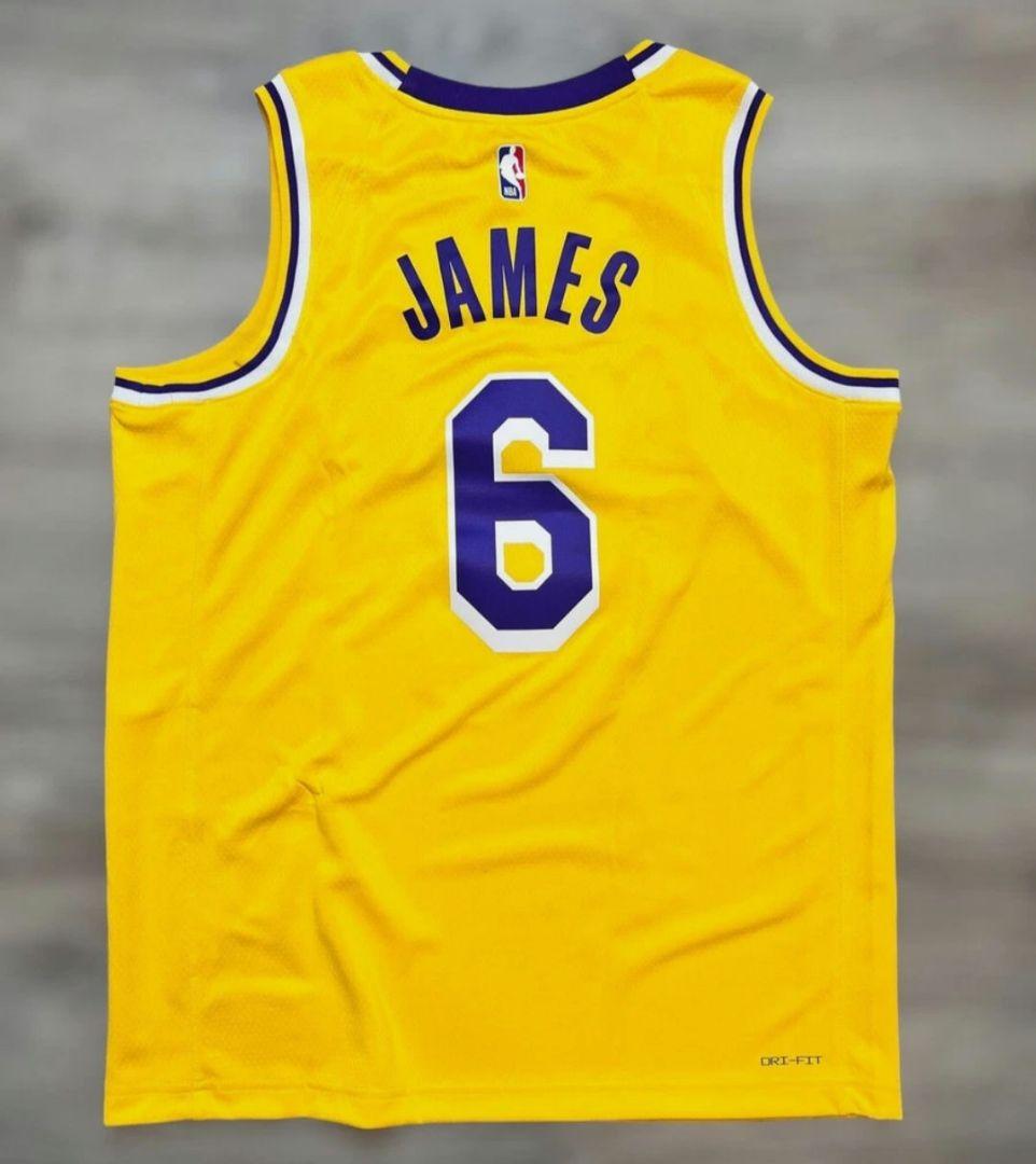 【激レア】レイカーズ ジェームズ 22/23 ユニフォーム Lサイズ