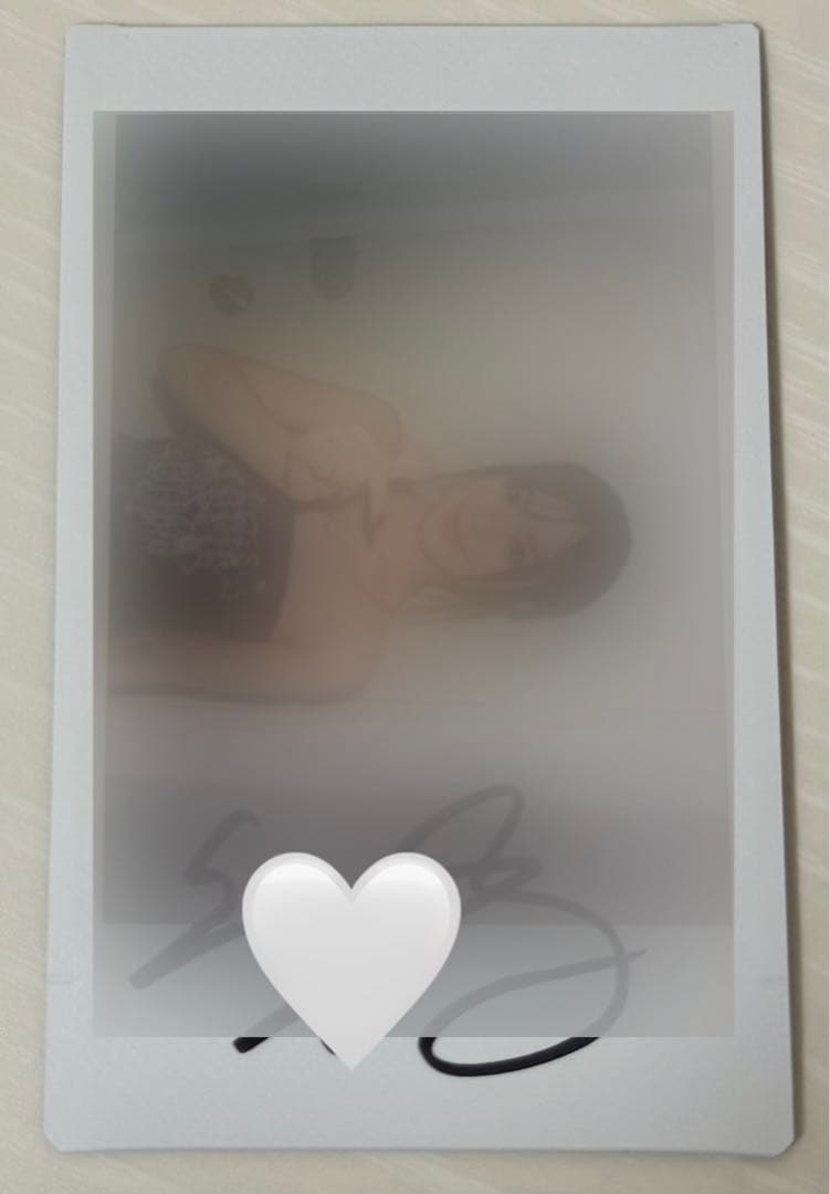 GIDLE アイドゥル シュファ 直筆サインポラロイド