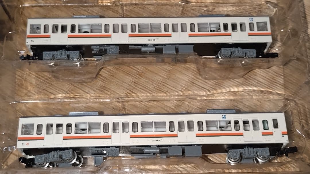 ☆TOMYTEC 鉄コレ JR103系東海色更新車4両セット動力化済み☆