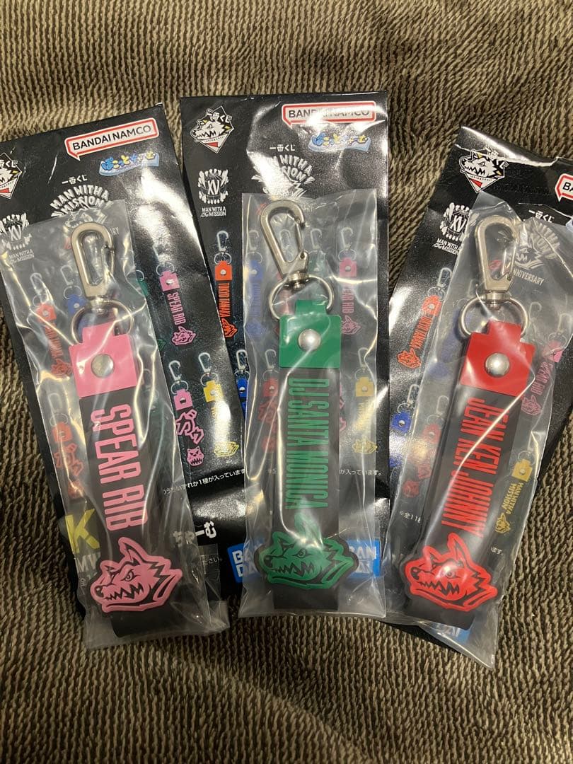 一番くじ　MAN WITH A MISSION H賞 フェイスマグネット K賞