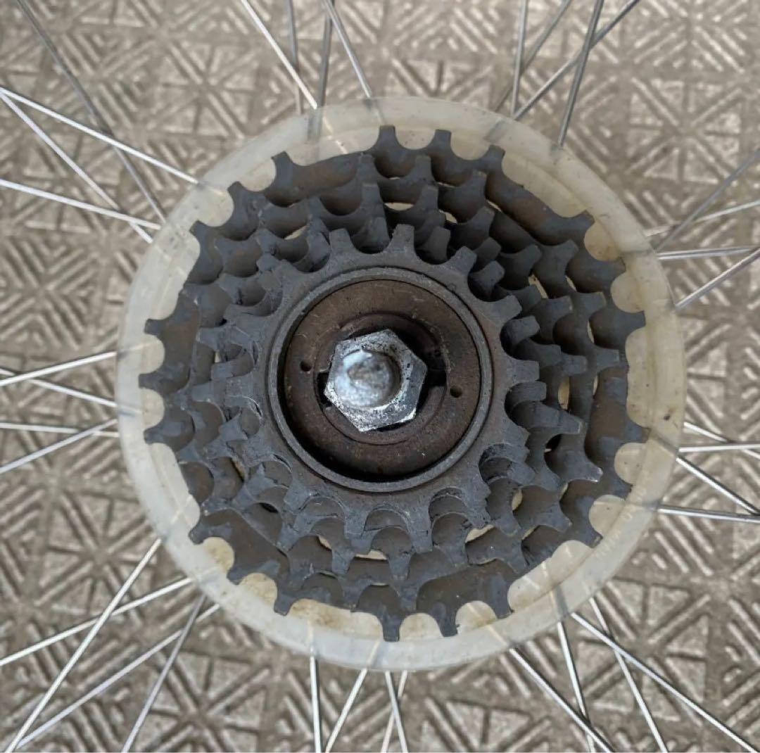 【超希少】ブリヂストンGRANDTECH 700C(GR-27)　ホイール　後輪