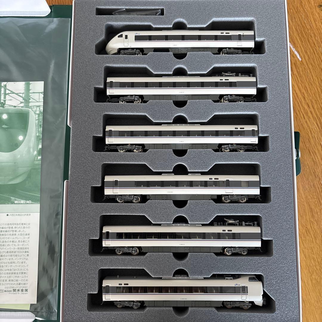 【新同】KATO 10-1313 681系 しらさぎ6両基本セット③付属品使用済