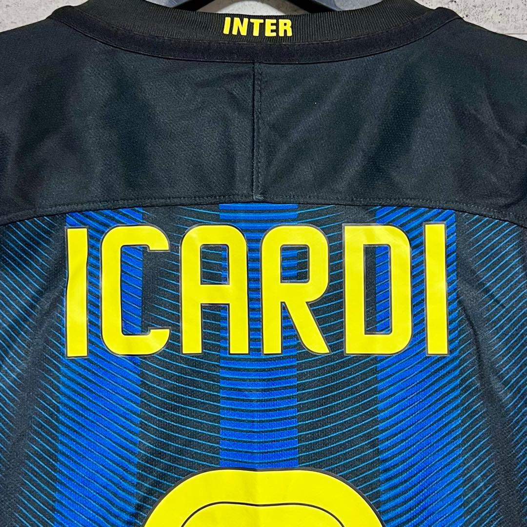 【希少】16/17 インテル・ミラノ ♯9 イカルディ【Mサイズ相当】ホーム