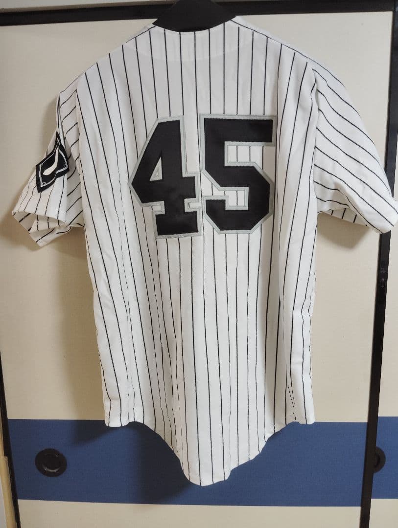 マイケル ジョーダン MLB バロンズ　レプリカユニフォーム デロング44 古着