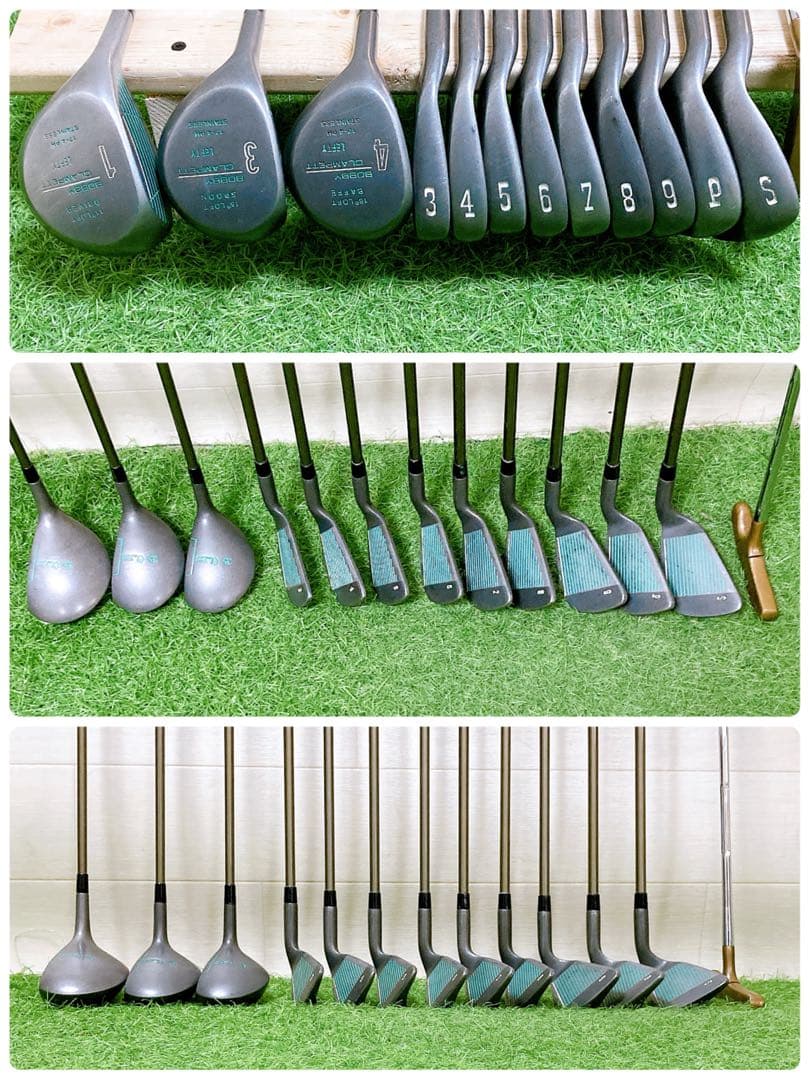 M7 レフティー　アディダス　初心者オススメ　左利きメンズセット　12本