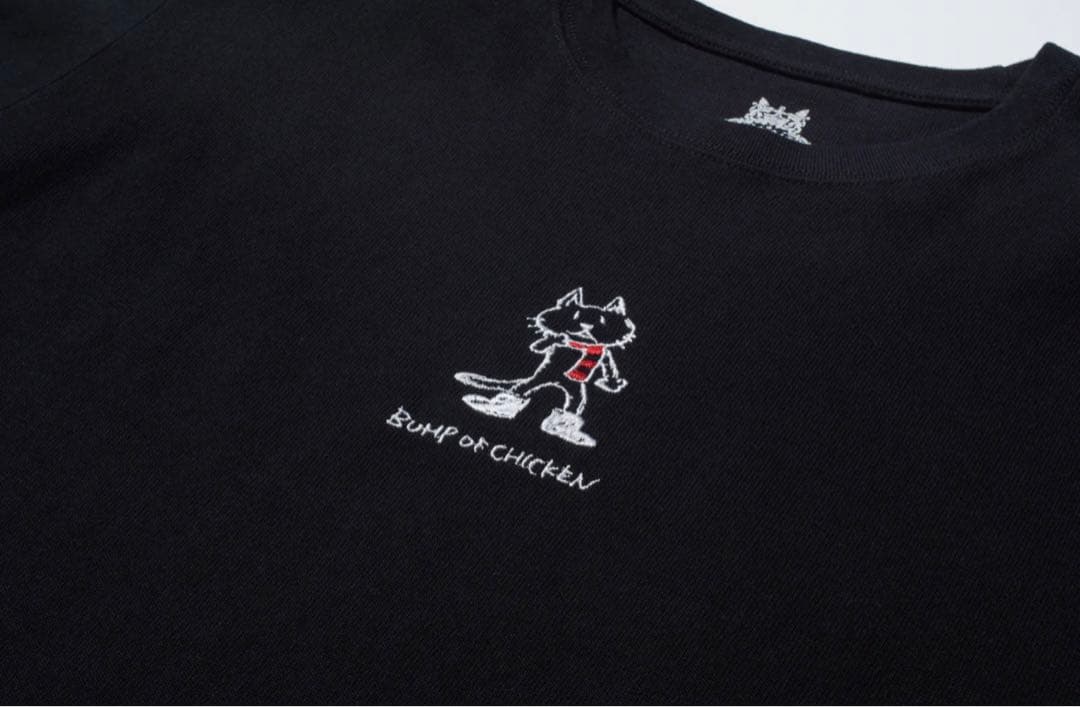 NICOLE Long Sleeve TEE/BLACK バンプ ニコル ロンT