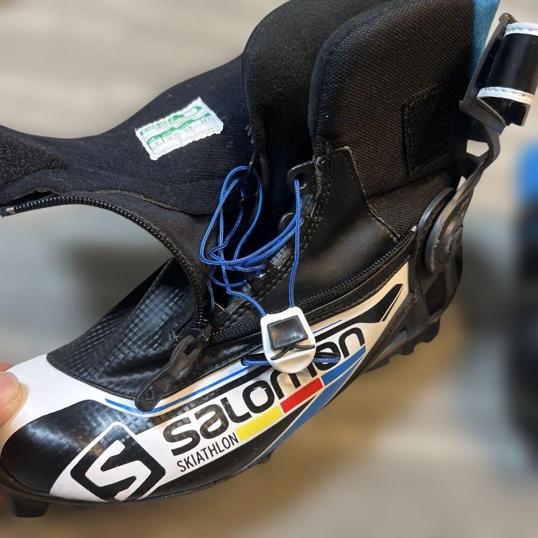 ☆Salomon クロスカントリースキーブーツ 24.5 SNS 対応☆
