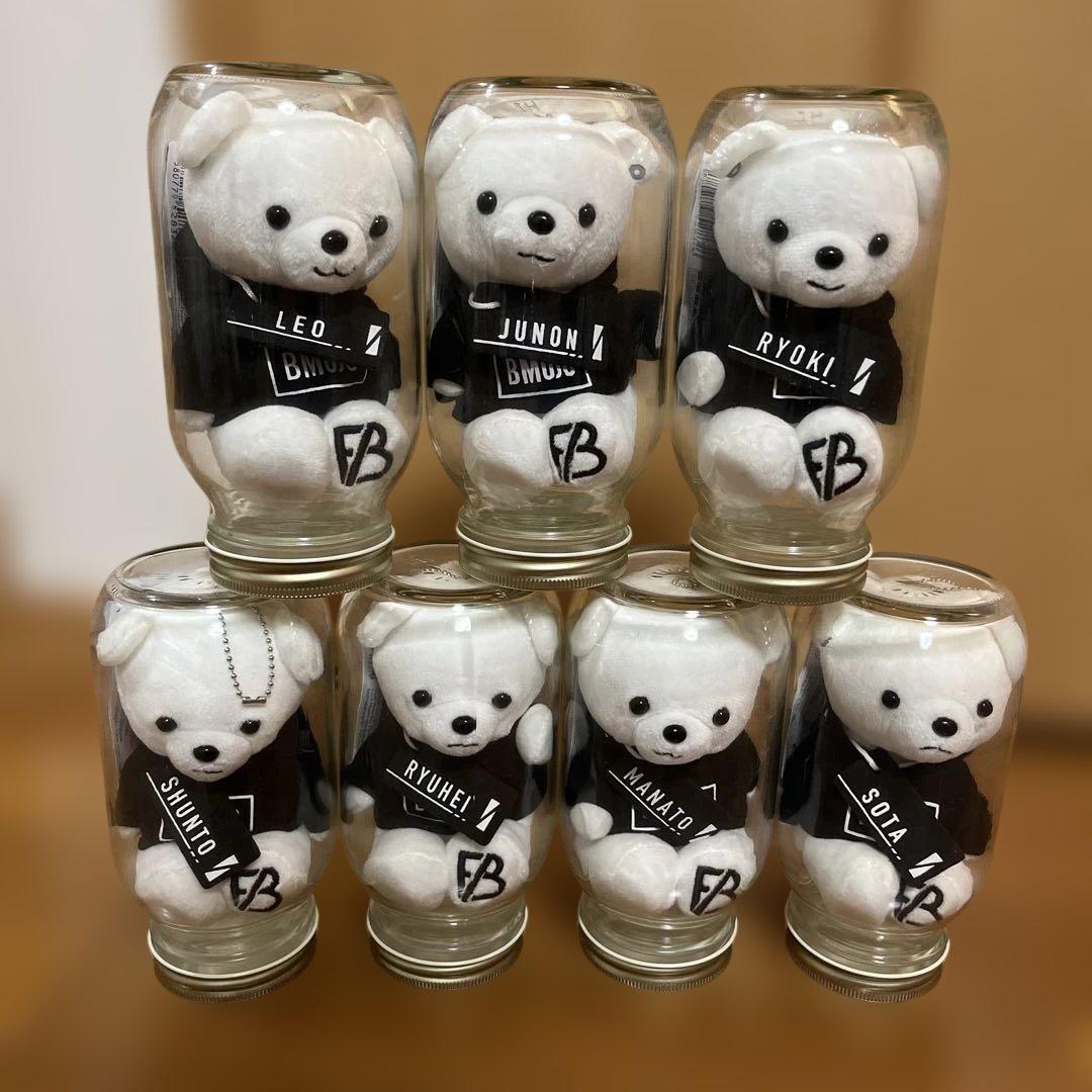 BE:FIRST くま　7体セット　瓶入り　汚れあり