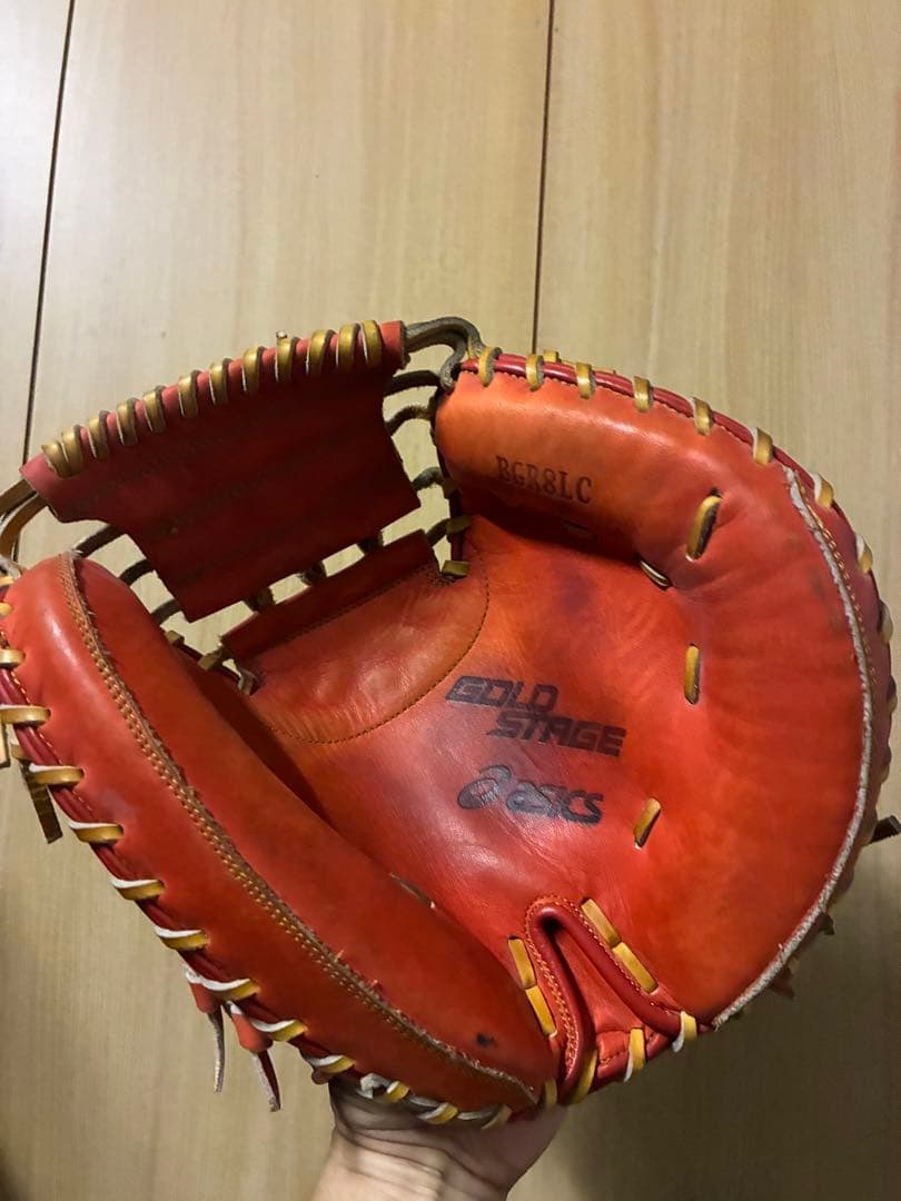 アシックス ゴールドステージ 軟式用 キャッチャーミット