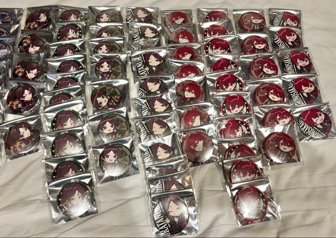 そらまふうらさかの運試2025 そまうさ缶バッジ　そらまふうらさか缶バッジ