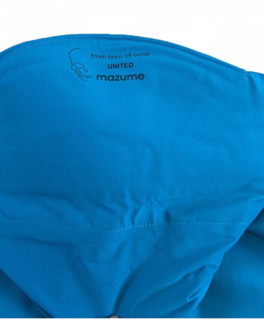 mazume Lサイズ レインウェア 青