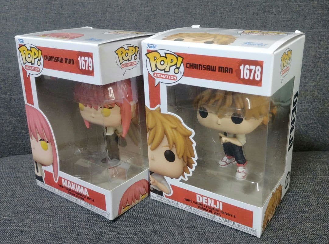 funko pop チェンソーマン マキマ デンジ ２個セット