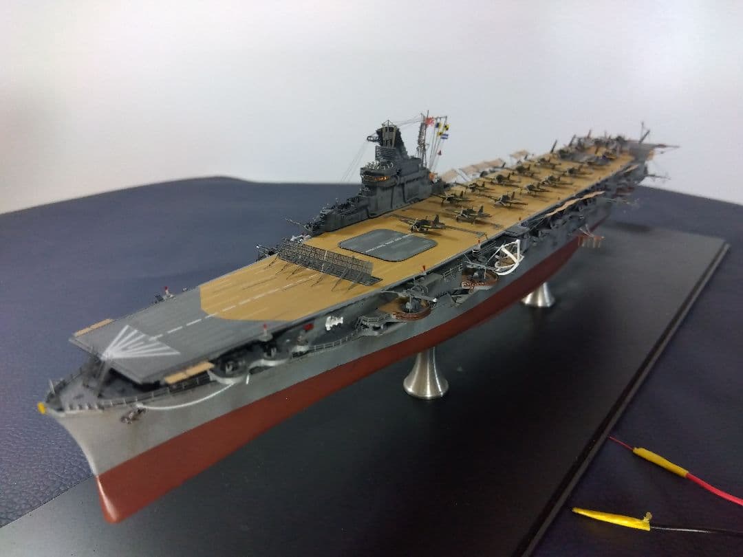 J*J様 1/700 精密模型帝国海軍正規空母「隼鷹」完成品