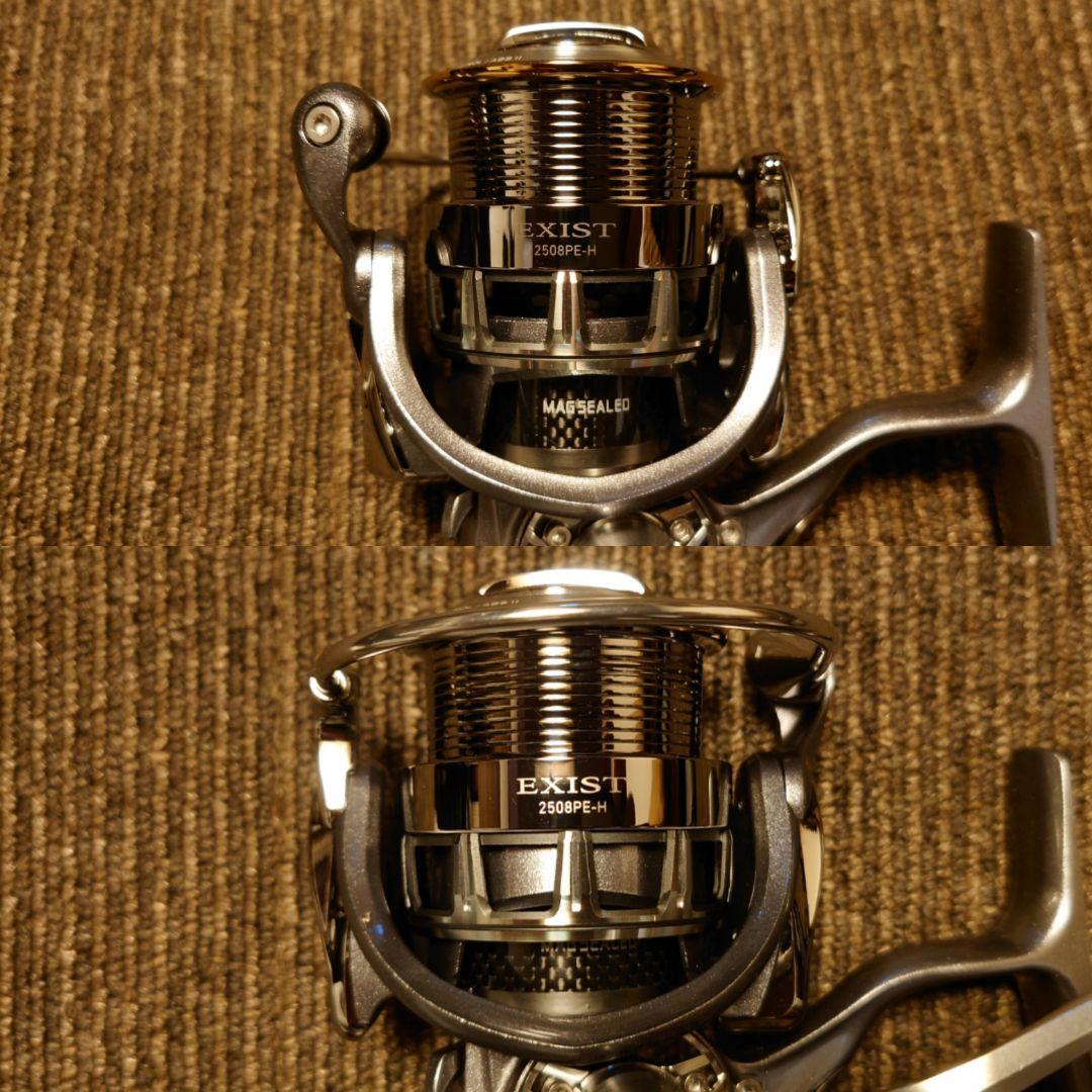 極上美品 ダイワ 12 イグジスト 2508PE-H SLP RCS エアリティ