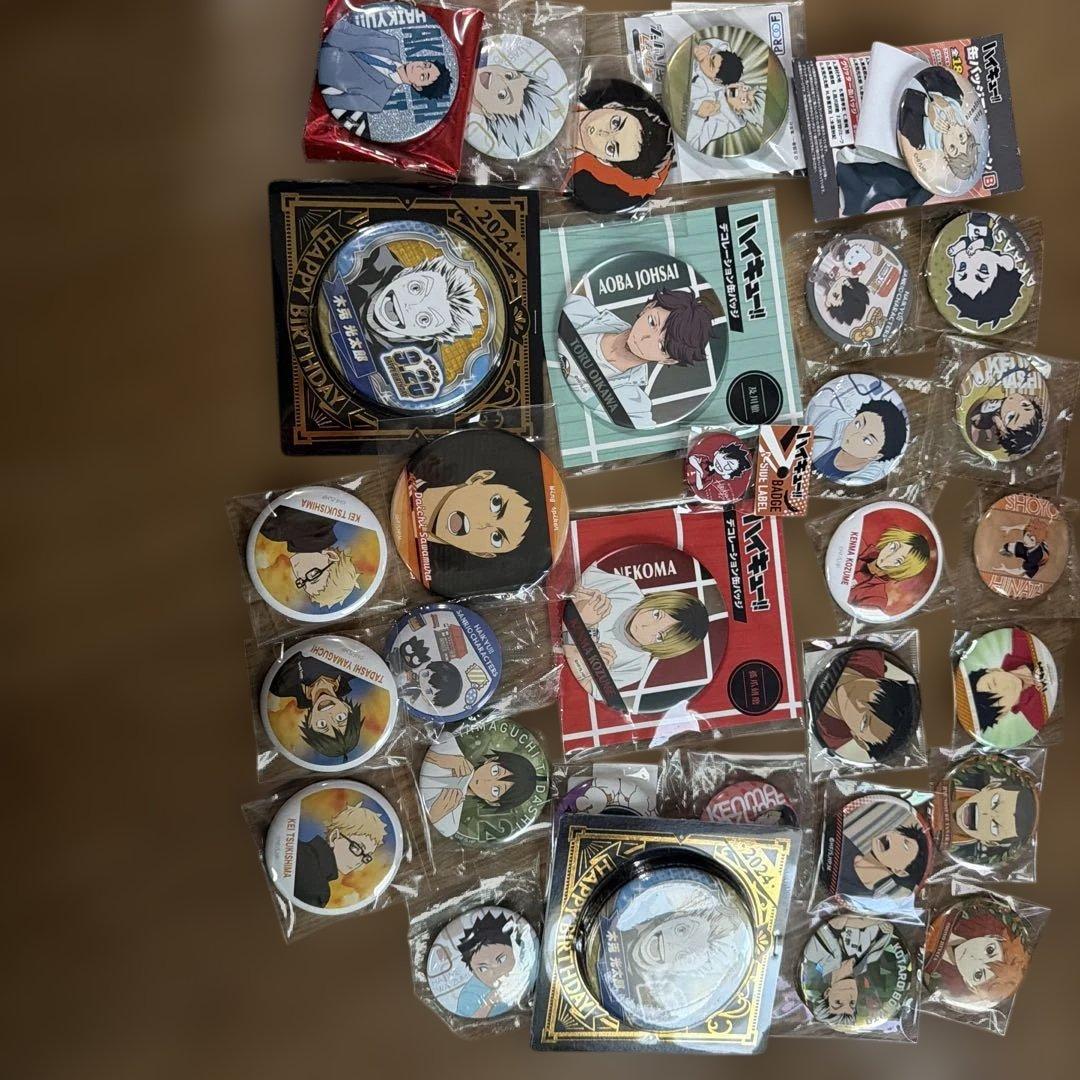 ハイキュー　缶バッジ セット 約30個