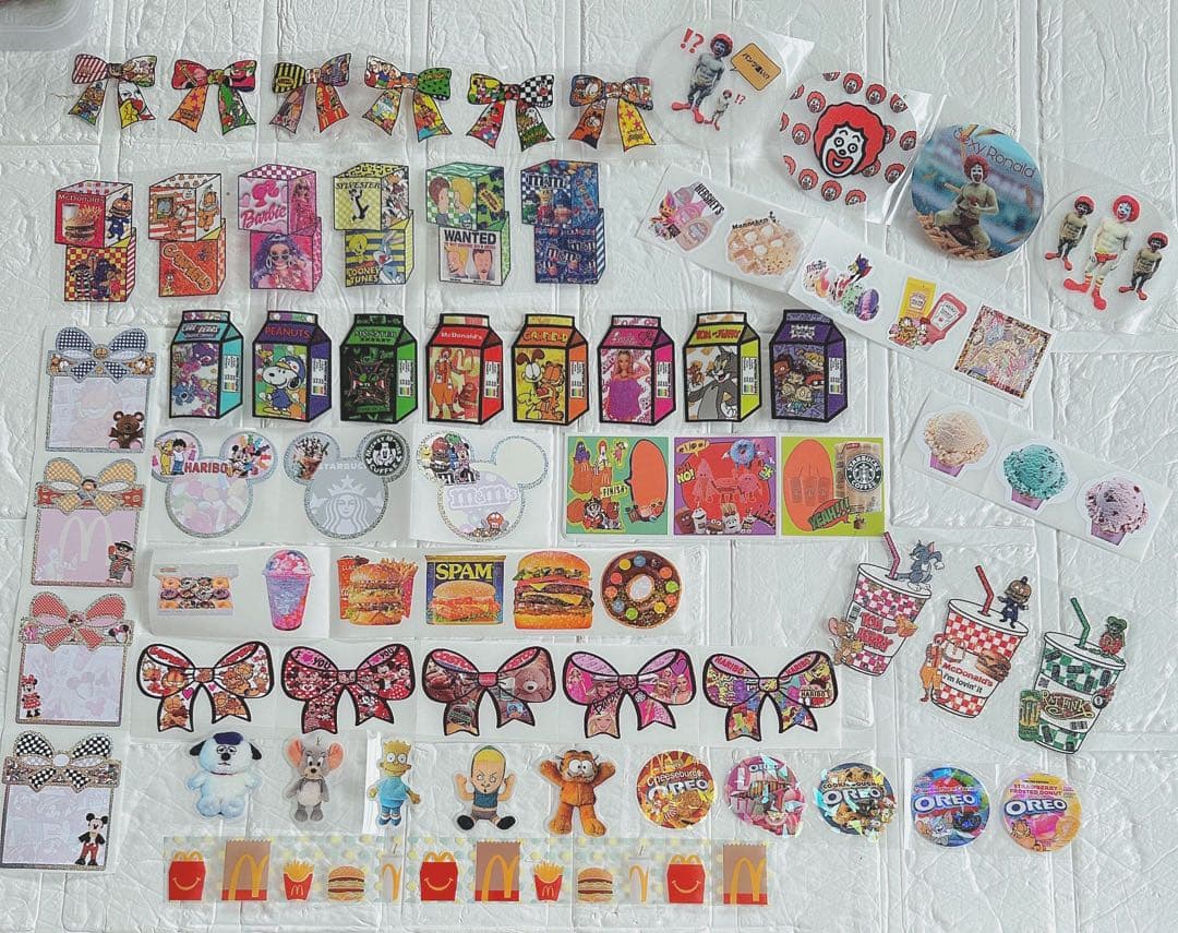 アメキャラおすそ分け＆フード系マクドナルドその他増量増し増し限定1気まぐれbag