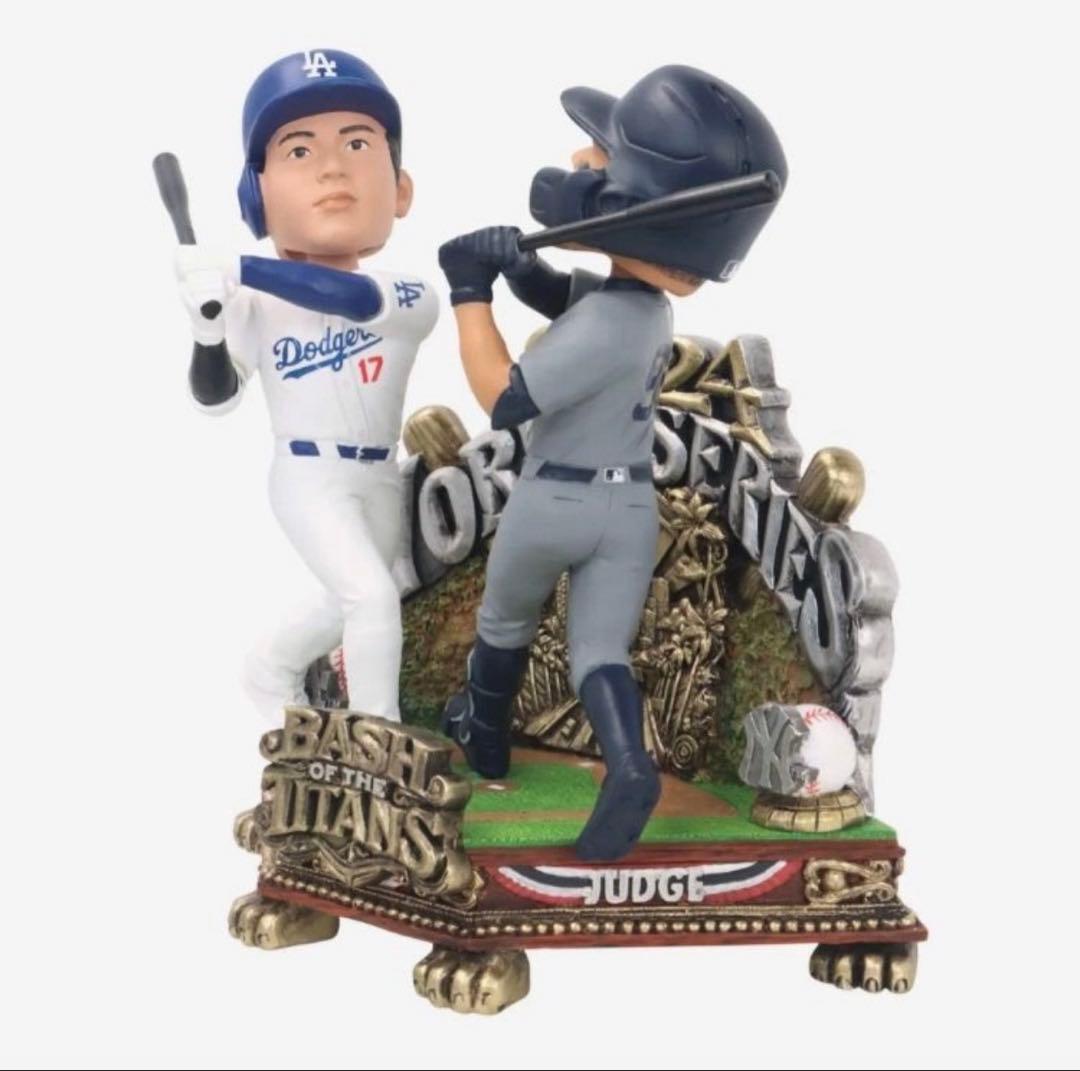 【世界限定・即完売品】 大谷翔平/アーロンジャッジ　2024WSボブルヘッド